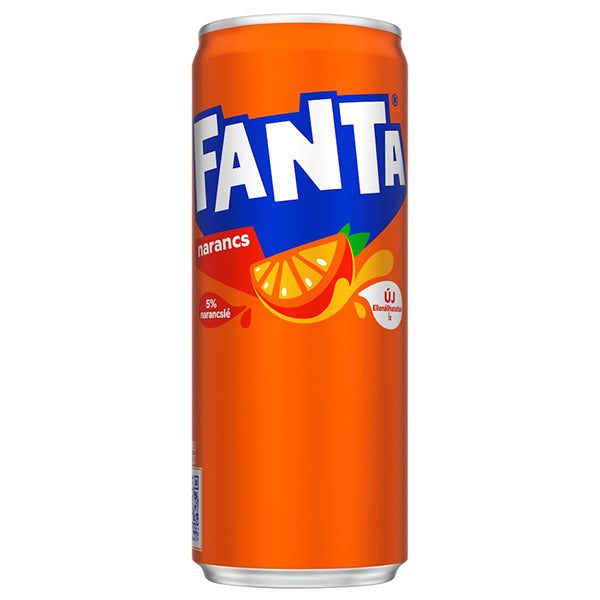Fanta Orange Pack De 24 x 33CL