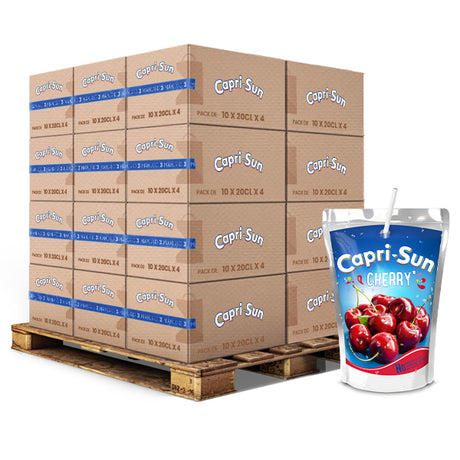 Caprisun Cherry Origine German (Pack De 10 x 20CL x 4) X 81