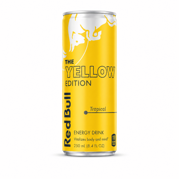 250ML Red Bull Yellow Edition